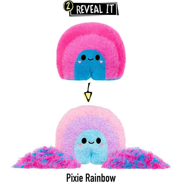 Fluffie Stuffiez Rainbow Large Collectible Feature Plush 11" - Surprise Reveal - Picture 2 of 5